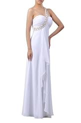 Chiffon One Shoulder Sweetheart  Dress