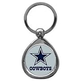 Dallas Cowboys High-Polish Chrome Key Tag (Set of 2)