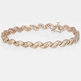 Ladies Diamond Tennis Bracelet in 14k Gold