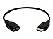 QVS Shielded HDMI with Ethernet Extension Cable Black (HDXG-0.5F)