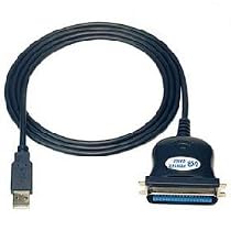 Sumnique USB to Parallel Port Adapter Cable Lead IEEE1284 for Printers Printer Adaptor Canon Epson Brother Lexmark HP Hewlett Packard IEEE-1284