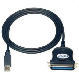 Sumnique USB to Parallel Port Adapter Cable Lead IEEE1284 for Printers Printer Adaptor Canon Epson Brother Lexmark HP Hewlett Packard IEEE-1284