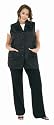 Betty Dain Kool Breeze Womens Vest Medium/Large Black # Bd1309