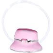Pink HAT Illusion Band Toe Ring