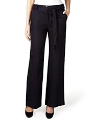 Per Una Roma Pure Linen Wide Leg Belted Trousers
