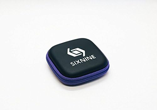 Storage Bag Carrying Case For - Memory Cards - Data Cables - Bluetooth Headsets - iPod Shuffle &amp; More. Made with Durable EVA Crush Resistant and Anti-Shock Material. Unique Shape Designed To Custom Fit Your Small Electronics - Never Lose Them Again