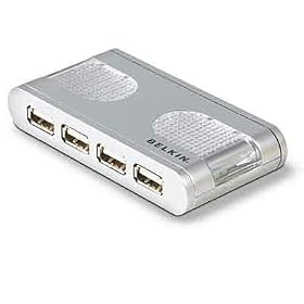Click here to buy Belkin Hi-Speed USB 2.0 7-Port Lighted Hub F5U700.