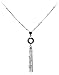 Kit Heath Sterling Silver 90EWBMP Ladies Shell Black Mother of Pearl Multi Strand Necklace