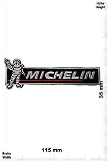 Set of 3 Michelin Motorsport Ralley Car Motorbike Vest Jacket T shirt Sew Iron on Patch Gift Mom Dad