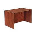 Valencia Series Desk Shell, Rectangular Top, 48w x 30d x 29-1/2h, Mahogany