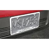 2003 -2012 Mitsubishi Lancer Evolution License Plate Frame Stainless Steel by MITSUBISHI