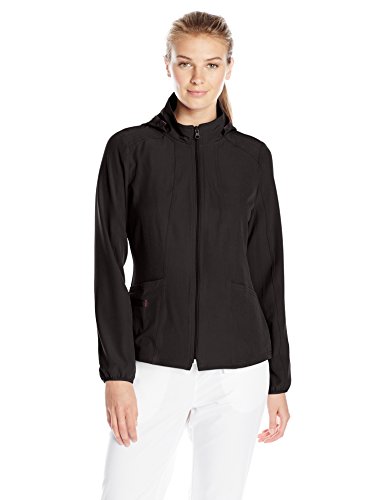 HeartSoul 20310 Women's "In Da Hood" Warm-up Jacket (Black, M)