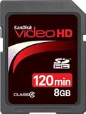 SanDisk SDSDHV-008G-A15 8GB Video HD SDHC