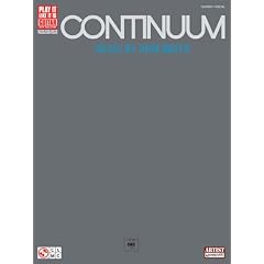 Continuum: Music by John Mayer: Guitar Recorded Versions (Play It Like It Is)