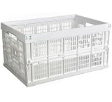 Collapsible Storage Crate - White