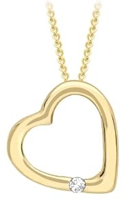 Collier Femme - Or Jaune 375/1000 (9 Cts) 0.98 Gr - Diamant