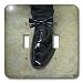 Kike Calvo New York - Robert Geller runway show German-born Geller won the GQ and FCDA Best New Menswear Designers Award - Light Switch Covers - double toggle switch