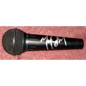MICHAEL JACKSON signed AUTOGRAPHED Microphone *PROOF
