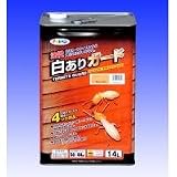 アサヒペン　油性白ありガード14L　オレンジの画像