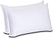 Utopia Bedding Microfiber Zippered Pillowcases 2-Pack - (King, White) - 20 by 40 inches Pillow Covers