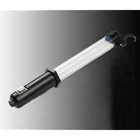 GSI Super-Quality Long-Life Waterproof Work Light Bar - Lamp Of 77 Bright LED Bulbs - Rechargeable Flashlight Battery, Home and Car Chargers Included - For Camping, Fishing, Emergencies and All Outdoor Activities