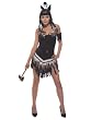 Sexy Native American Indian Costume Tonto Pocahontas Fringe Dress