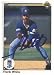 Frank White, Kansas City Royals, 1990 Upper Deck Autographed Card