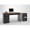 B�rom�bel Computertisch Schreibtisch mit Rollcontainer