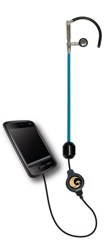 LIFE Blue Tube Earhook 3.5 mm Radiation Protection from Your Cell Phone 