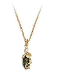 Landstroms Mystic Fire Topaz Pendant, in Black Hills Gold - PE968-471