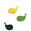 Flensted Happy Whales Nursery Mobile Flensted Happy Whales Nursery Mobile