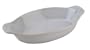 Fox Run 9.75 Inch x 6.25 Inch Au Gratin Dish, White