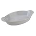 Fox Run 9.75 Inch x 6.25 Inch Au Gratin Dish, White
