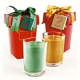 HAPPY HOLIDAYS / JOYEUX NOEL, L'Occasion Candles by Seda France: hand poured in gift box 40+ hours burn time~Various Designs