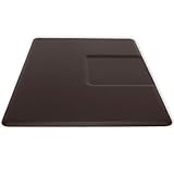Top-of-the-Line Spa Barber Salon Anti Fatigue Rectangle Floor Mat in Brown w/ Square-Base Chair Impression (SHIPS FREE!)