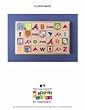 Atlanta Braves Baby/Childrens Team Mascot Alphabet Blocks MLB Baseball