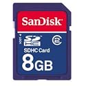 Sandisk 8GB SDHC Memory Card (SDSDB-8192, Bulk Package)