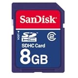 SanDisk 8 GB Class 2 SDHC Flash Memory Card SDSDB-8192 (Bulk Packaging)