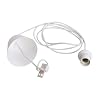 IKEA Lampenaufh�ngung HEMMA 180cm Lampenkabel mit E27 Lampenfassung - WEISS