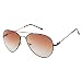 Chevera ColorWave Brown Aviator Sunglasses for Men RS.149.00
