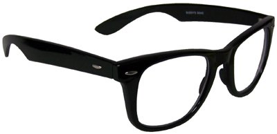  UV Protection Retro Vintage Wayfarer Sunglasses with Clear Lenses