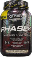 MuscleTech Phase 8 Protien Powder, White Chocolate, 2 Pound