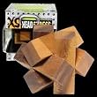 Family Games XS Head Stress Wooden Brain Teaser Puzzle (Twist)