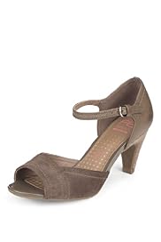 Footglove™ Fashion Leather Wide Fit Water Repellent Sandals
