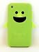 KingCase iPhone 3G & 3GS Silicone Case * Angel Wings * (Lime Green) 8GB, 16GB, 32GB