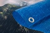 from OV TARP TARPAULIN 1.8M X 2.4M (6 x 8) BLUE WATERPROOF COVER BOAT/CAR