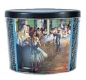 2 Gallon Dance Class tin filed with Popcorn World's original Vanilla Butter w/Almonds & Pecans