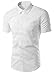 Generic Mens Casual Short Sleeve Shirt Button Front Various Colors