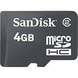 Sandisk 4GB MicroSD Transflash Memory Flash Card - for Blackberry 8300 8800 ....