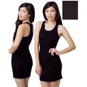 Buy American Apparel Rib Racerback Dress